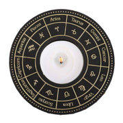 Astrology Wheel Zodiac Tealight Candle Holder - DD Music Geek