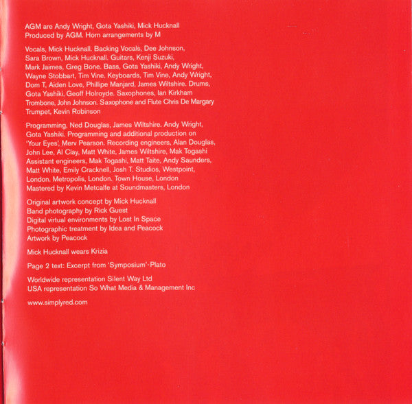 Simply Red Vinyl - Love And The Russian Winter - Image 18