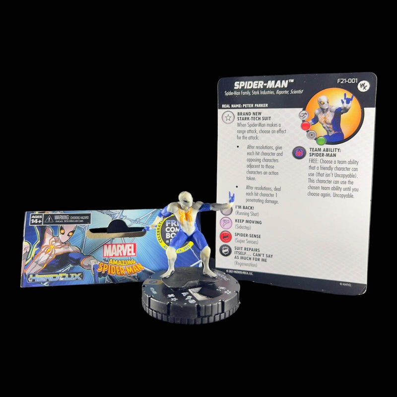 FCBD 2021 MARVEL HEROCLIX SPIDER-MAN (Exclusive Figure) - DD Music Geek