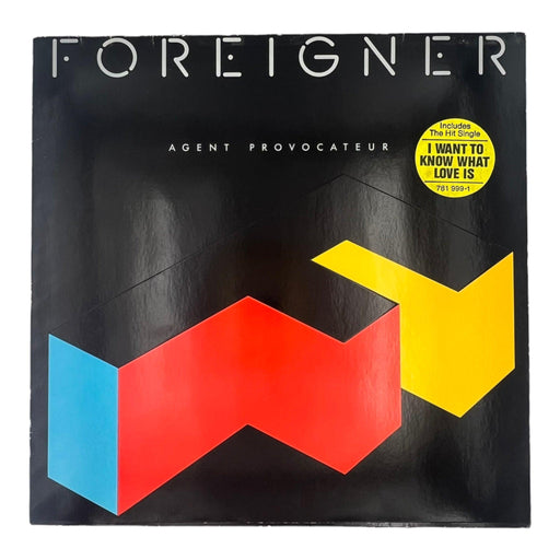 Foreigner: Agent Provocateur [Preowned Vinyl] VG+/VG - DD Music Geek