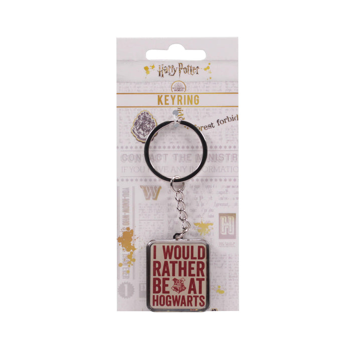 Half Moon Bay - Keyring Metal - Harry Potter (Rather be at Hog) - DD Music Geek