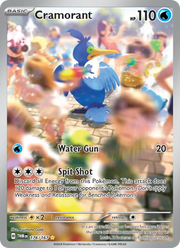 Pokémon - Cramorant - Twilight Masquerade #176 - Moderately Played