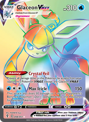 Pokémon - Glaceon VMAX - Evolving Skies #208 - Near Mint (Spanish)