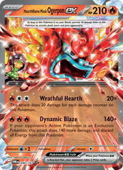 Pokémon - Hearthflame Mask Ogerpon ex - Twilight Masquerade #040 - Near Mint