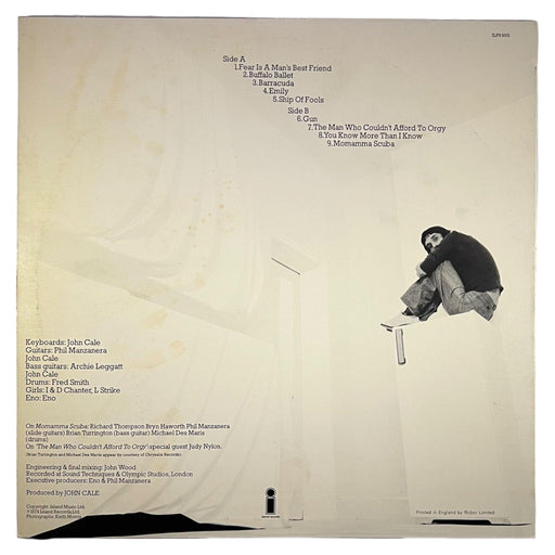 John Cale: Fear [Preowned Vinyl] VG/VG - DD Music Geek