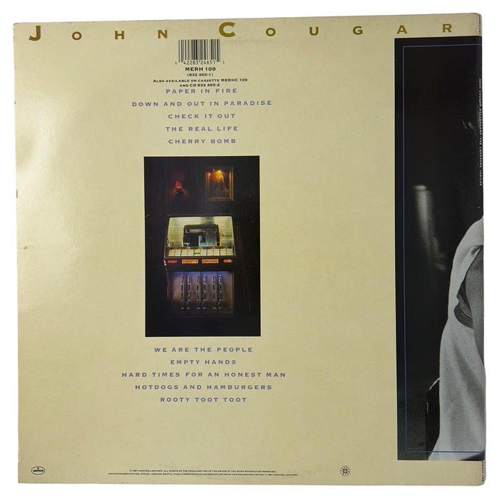 John Cougar Mellencamp: The Lonesome Jubilee [Preowned Vinyl] VG+/VG+ - DD Music Geek