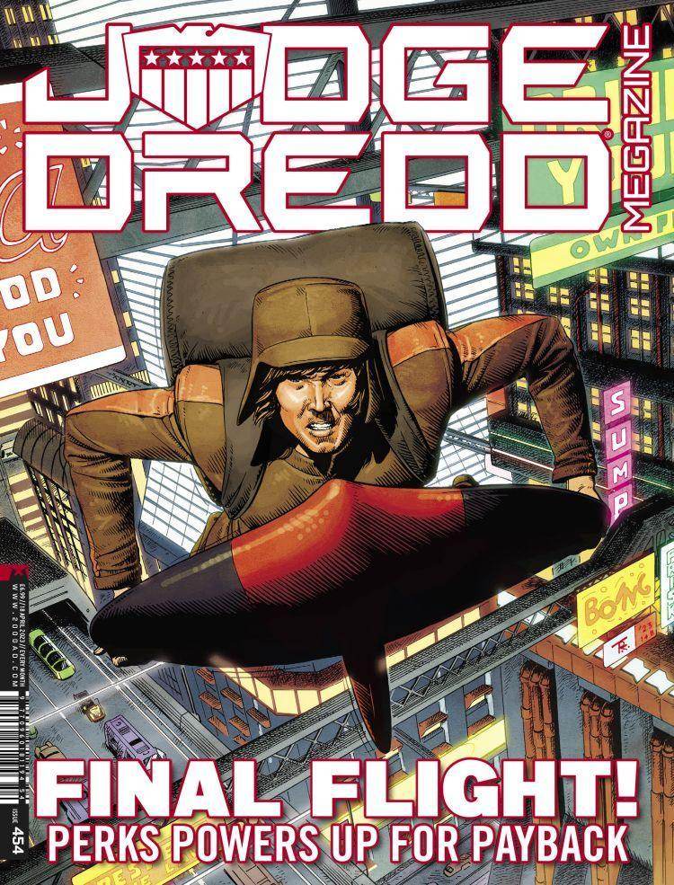 JUDGE DREDD MEGAZINE #454 - DD Music Geek