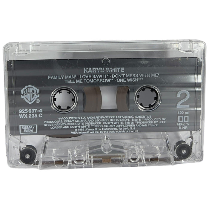 Karyn White: Karyn White [Preowned Cassette] VG+/VG+ - DD Music Geek