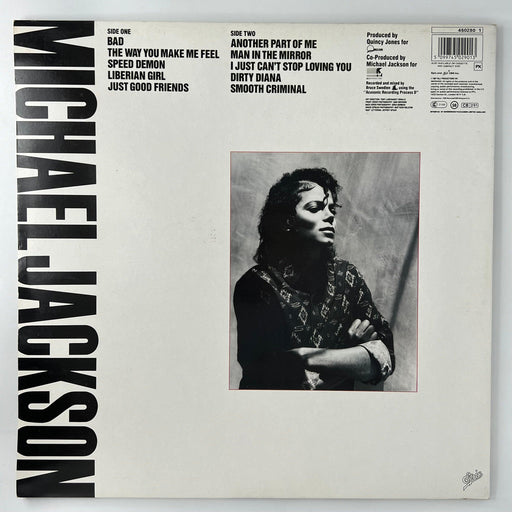 Michael Jackson: Bad [Preowned Vinyl] VG+/VG+ - DD Music Geek