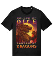 Slayer Of Dragons - RPG - Unisex T-Shirt - DD Music Geek