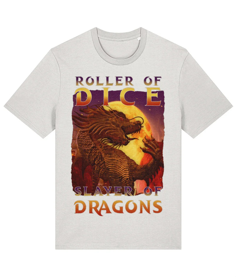 Slayer Of Dragons - RPG - Unisex T-Shirt - DD Music Geek