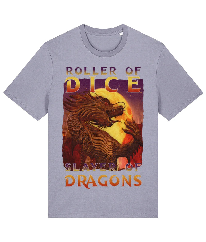 Slayer Of Dragons - RPG - Unisex T-Shirt - DD Music Geek