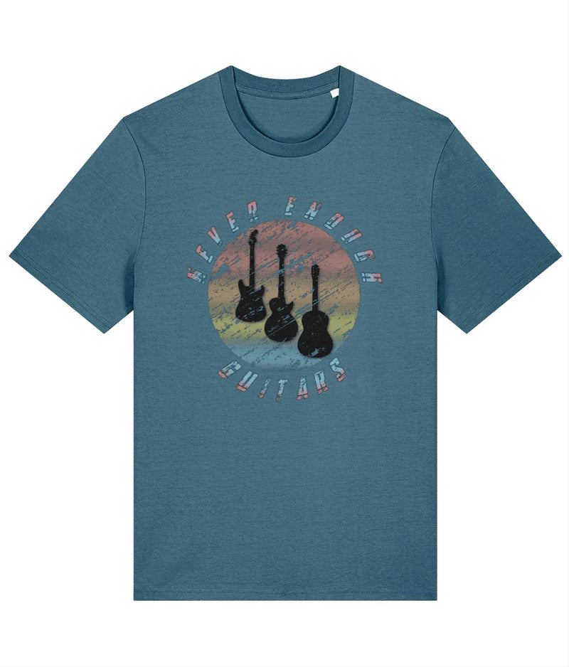 Never Enough Guitars - High Quality T-Shirt - DD Music Geek
