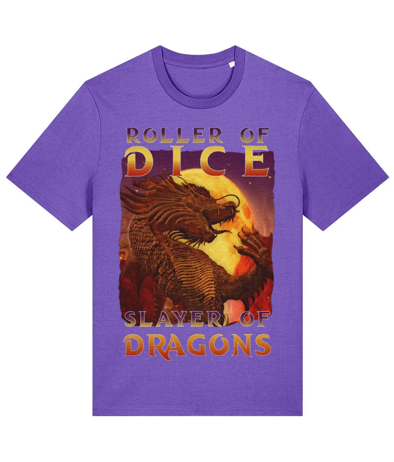 Slayer Of Dragons - RPG - Unisex T-Shirt - DD Music Geek