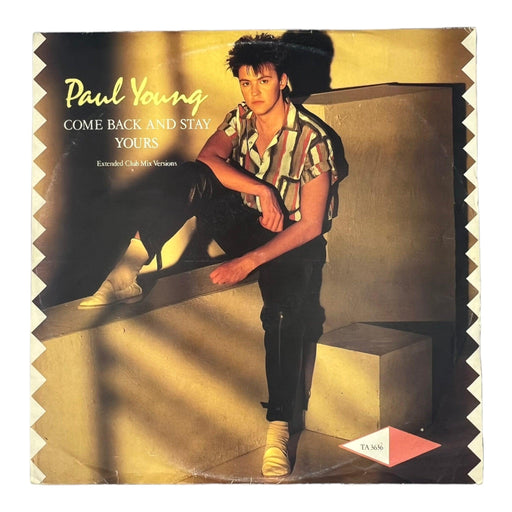 Paul Young: Come Back And Stay / Yours (Extended Club Mix Versions) 12" Tonight [Preowned Vinyl] VG/VG - DD Music Geek