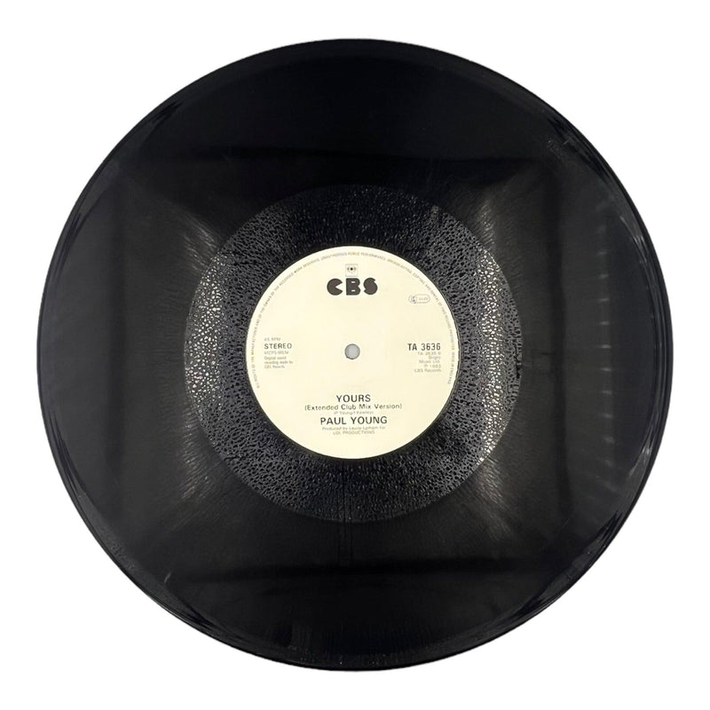 Paul Young: Come Back And Stay / Yours (Extended Club Mix Versions) 12" Tonight [Preowned Vinyl] VG/VG - DD Music Geek