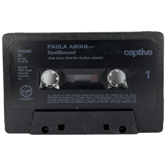 Paula Abdul: Spellbound [Preowned Cassette] VG+/VG - DD Music Geek