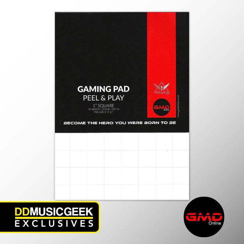 Peel & Play Gaming Pad For RPGs - DD Music Geek