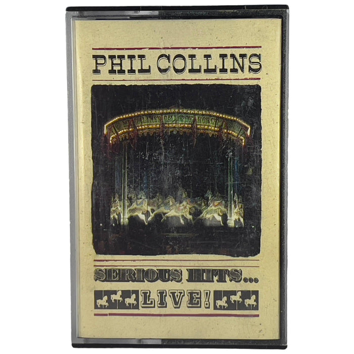 Phil Collins: Serious Hits... Live! [Preowned Cassette] VG+/VG+ - DD Music Geek