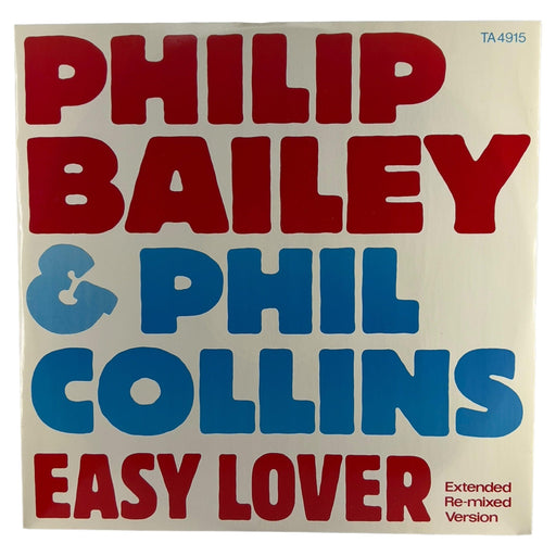 Philip Bailey & Phil Collins: Easy Lover (Extended Re-mixed Version) 12" [Preowned Vinyl] VG/VG+ - DD Music Geek