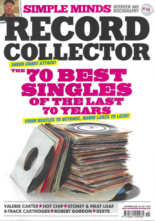 Record Collector #537 - November 2022 - DD Music Geek