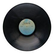 David Bowie - The Best Of Bowie - Vinyl LP - Preowned - Record Label 1