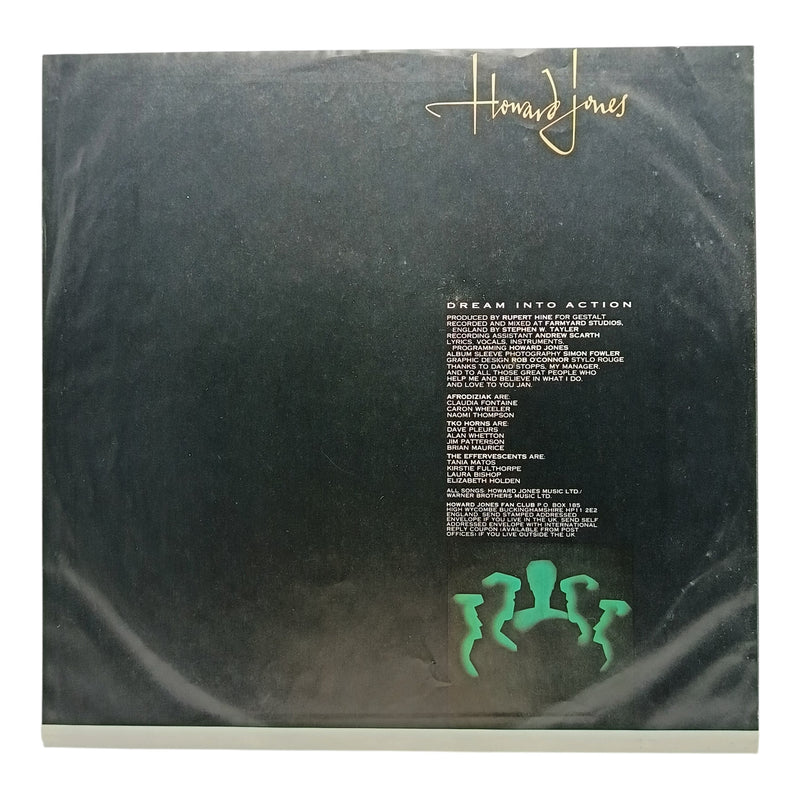 Howard Jones - Dream Into Action - Vinyl LP - Preowned - Inner Sleeve Front