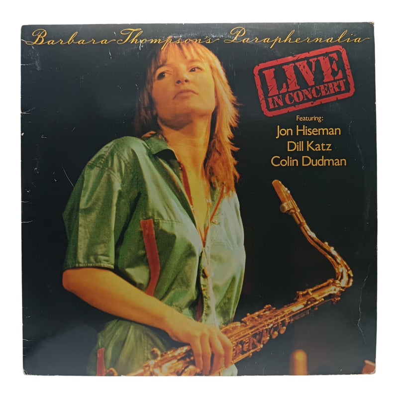 Barbara Thompson's Paraphernalia - Live In Concert - 2LP - Preowned - Front Cover
