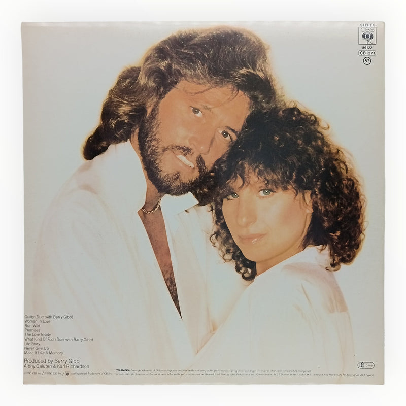 Barbra Streisand - Guilty | Vinyl LP | Preowned