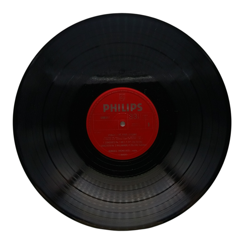 Antonio Vivaldi - Le Quattro Stagioni - Vinyl LP - Preowned - Record Label 1