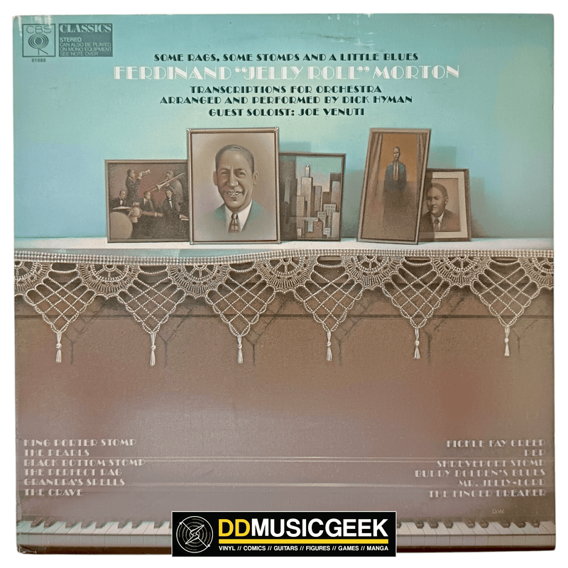 Ferdinand "Jelly Roll" Morton*: Transcriptions For Orchestra (LP, Album) - DD Music Geek