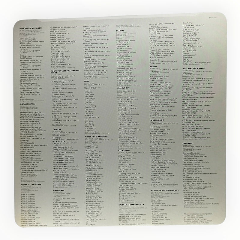 John Lennon - The John Lennon Collection | Vinyl LP | Preowned