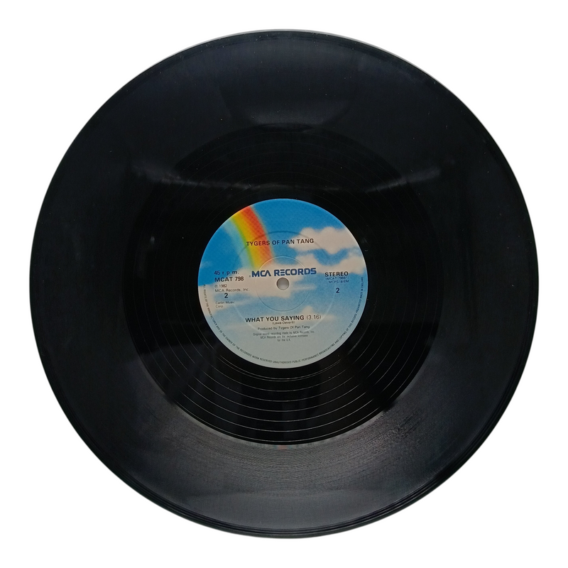 Tygers Of Pan Tang - Making Tracks - 12 Inch Single - Preowned - Record Label 2