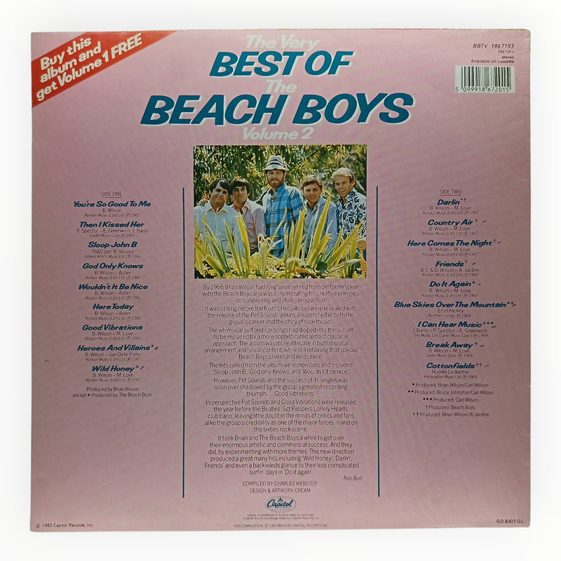 The Beach Boys - The Very Best Of The Beach Boys Volume 2 | Vinyl LP | Preowned