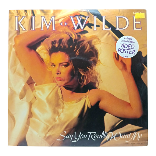 Kim Wilde - Say You Really Want Me - 12 Inch Single - Preowned - Front Cover