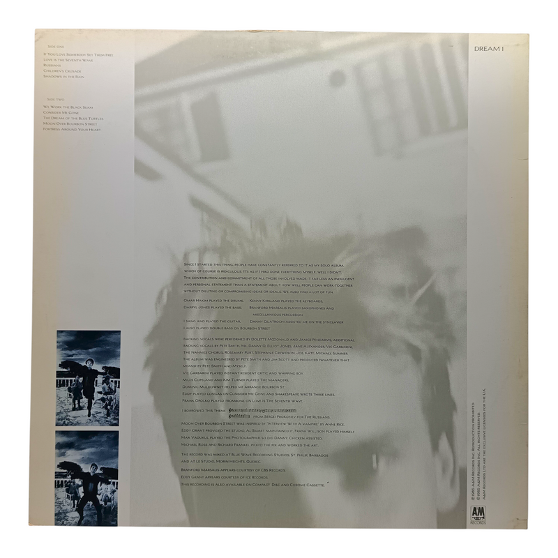 Sting - The Dream Of The Blue Turtles - Vinyl LP - Preowned