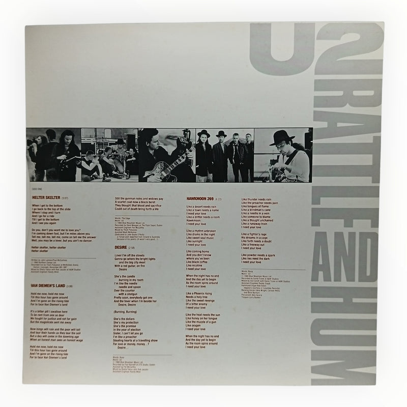 U2 - Rattle And Hum | Vinyl LP | Preowned