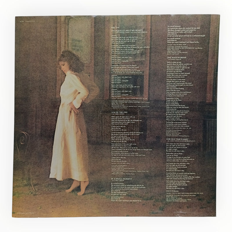 Carly Simon - Boys In The Trees | Vinyl LP | Preowned