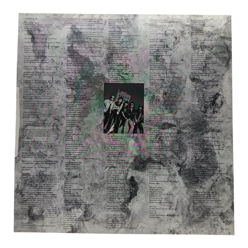 Scorpions - Crazy World - Vinyl LP - Preowned - Inner Sleeve Front