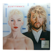 DD Music Geek preowned Eurythmics Revenge vinyl LP cover featuring Annie Lennox and Dave Stewart portrait