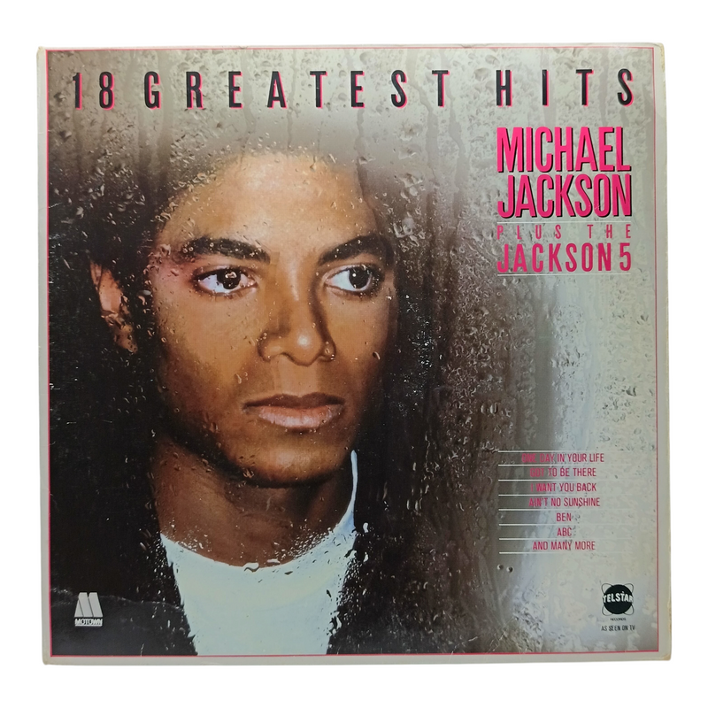 Michael Jackson - 18 Greatest Hits - Vinyl LP - Preowned - Front Cover
