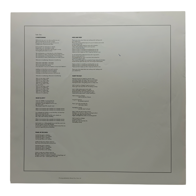 Howard Jones - Human's Lib - Vinyl LP - Preowned - Inner Sleeve Front