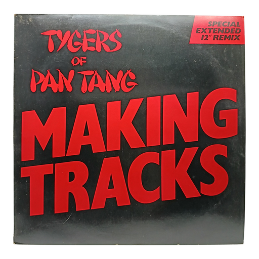 Tygers Of Pan Tang - Making Tracks - 12 Inch Single - Preowned - Front Cover