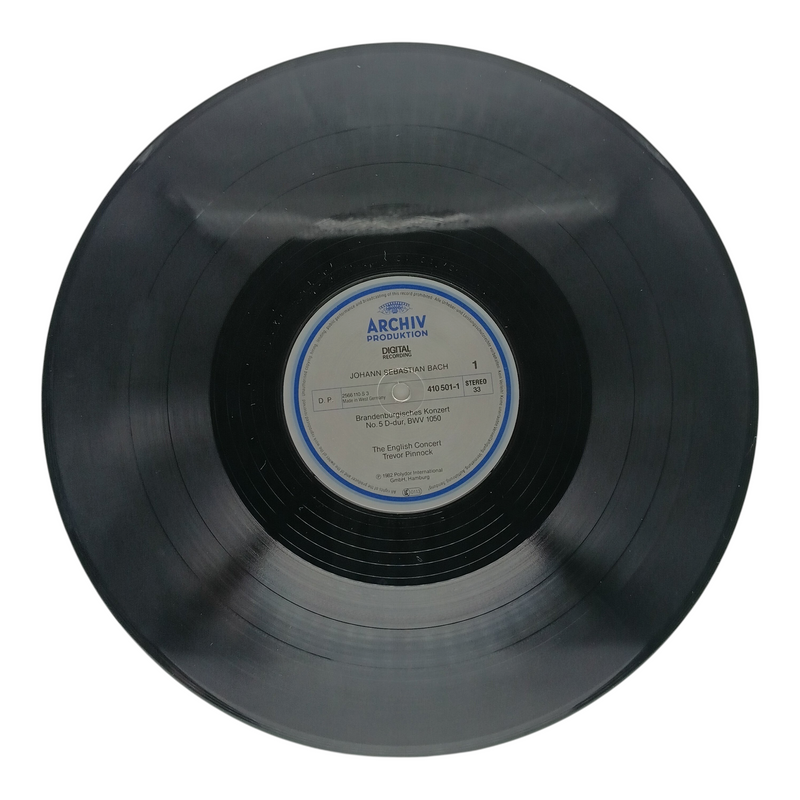 Johann Sebastian Bach - Brandenburgische Konzerte 4 • 5 • 6 - Vinyl LP - Preowned - Record Label 1