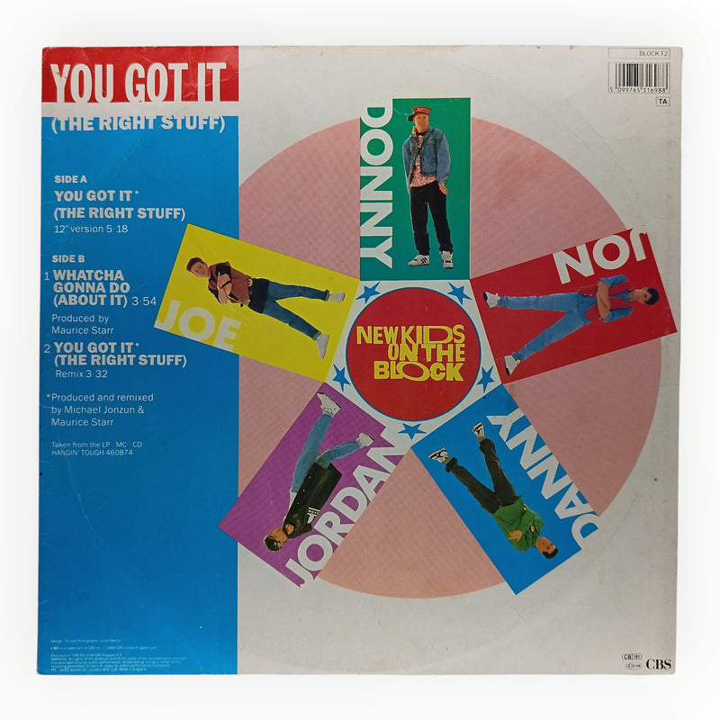 New Kids On The Block - You Got It (The Right Stuff) | 12" Vinyl | Preowned