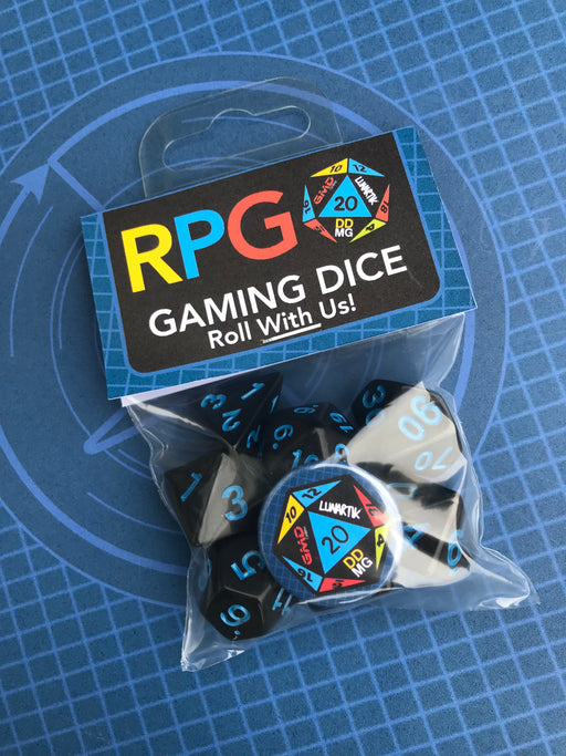 RPG Gaming Dice Set - DD Music Geek