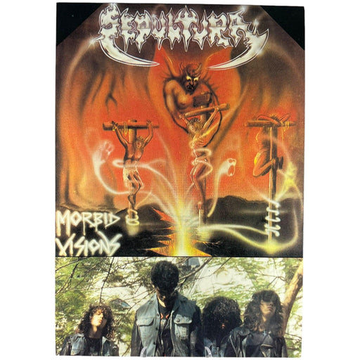 Sepultura Morbid Visions Post Card - DD Music Geek