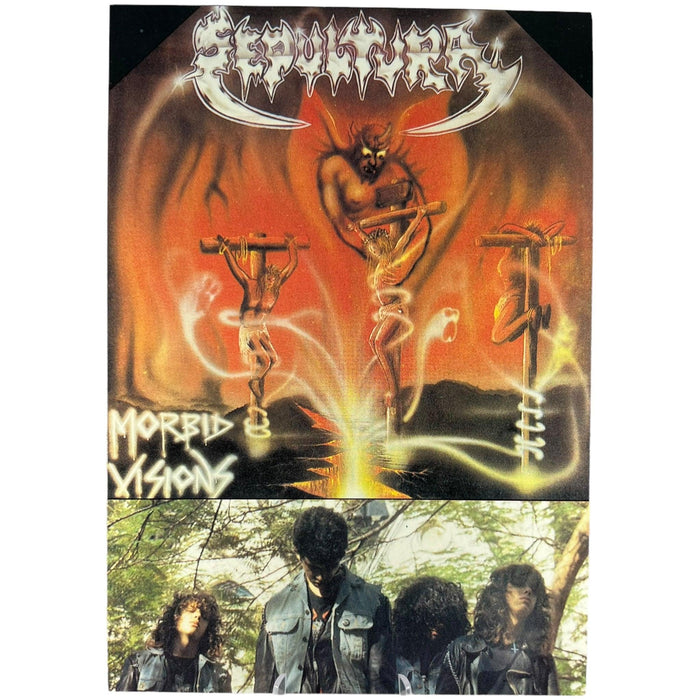Sepultura Morbid Visions Post Card - DD Music Geek