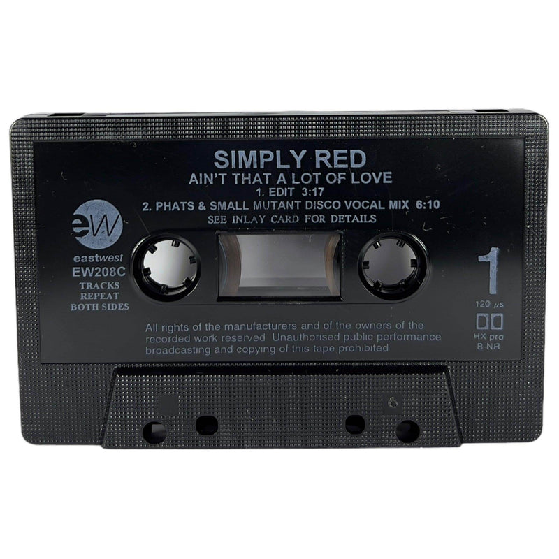 Simply Red: Ain't That A Lot Of Love [Preowned Cassette] VG+/VG+ - DD Music Geek