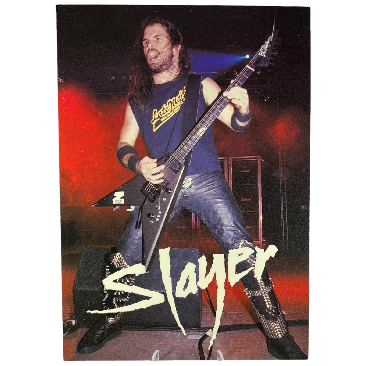Slayer 101 Post Card — DD Music Geek